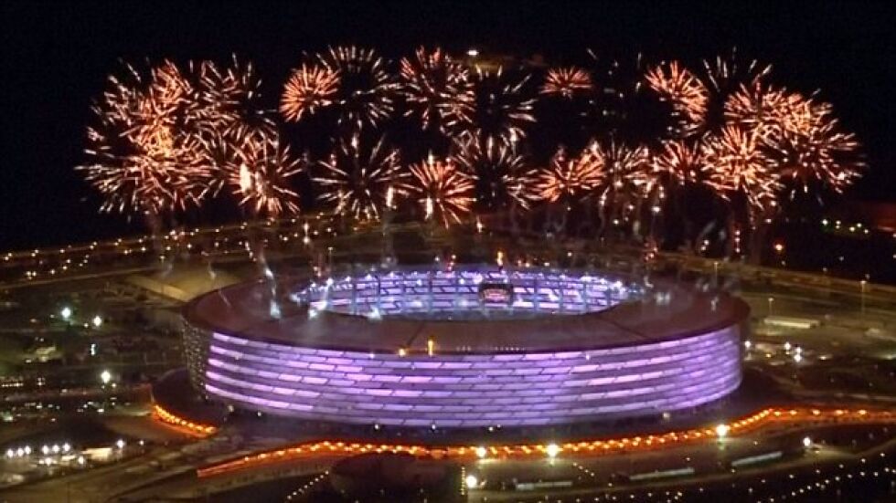 Със зрелищна церемония в Баку бяха открити първите европейски игри