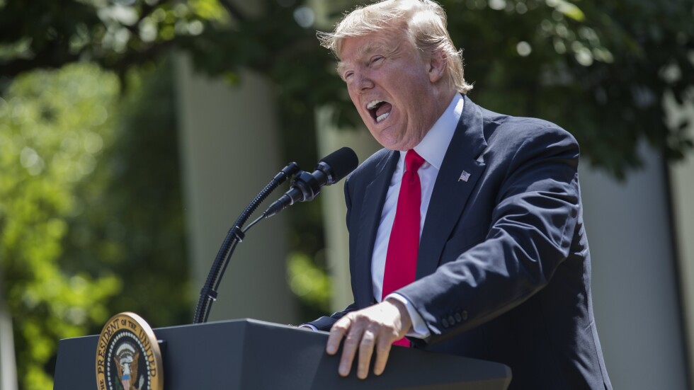 Тръмп извади САЩ от климатичното споразумение и потресе света