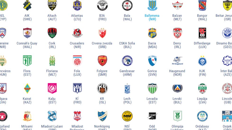 Сайтът на УЕФА постави ЦСКА сред участниците в Лига Европа