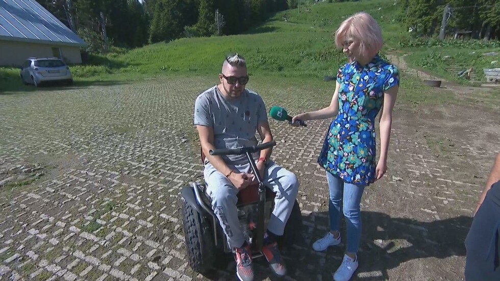 Човек в инвалидна количка ще направи опит да се качи на Черни връх