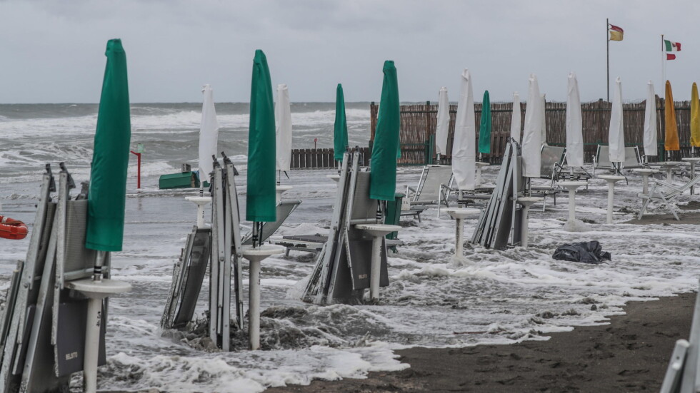 Гръмотевични бури причиниха наводнения в Италия