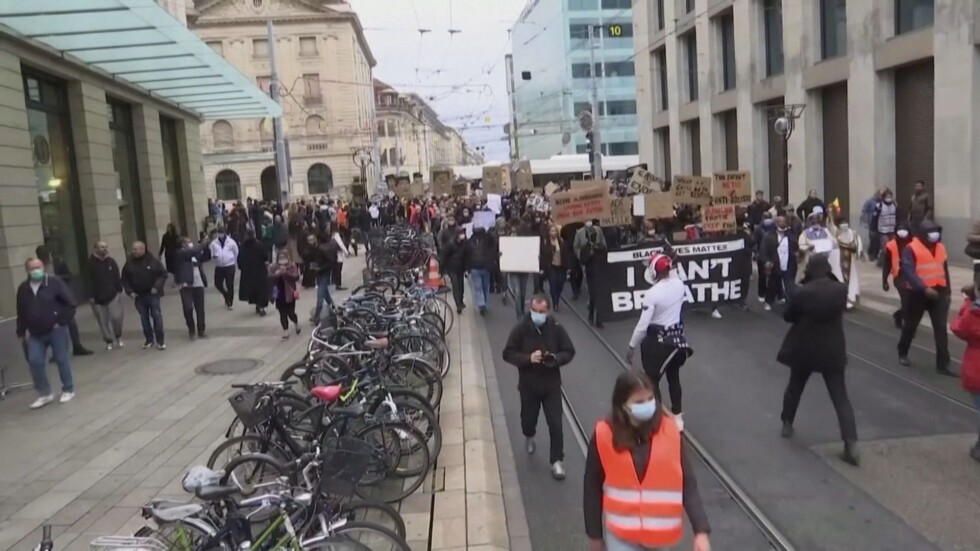 Протести и в Швейцария заради убийството на Джордж Флойд