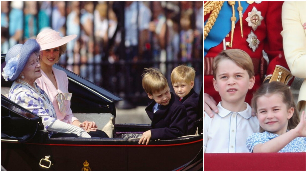 Дебютът на принц Джордж и принцеса Шарлот в процесията с каляски се отлага за догодина