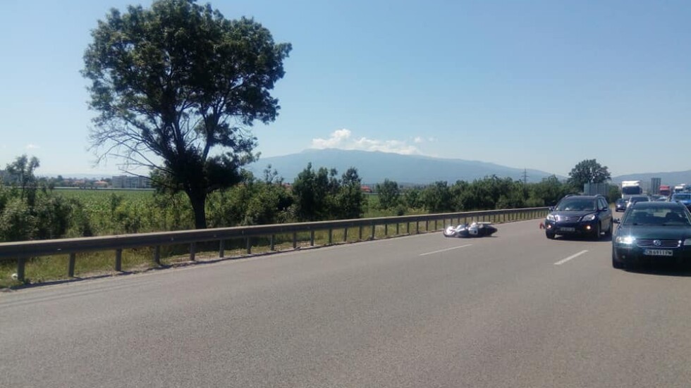 Моторист загина при катастрофа на Околовръстно шосе в София