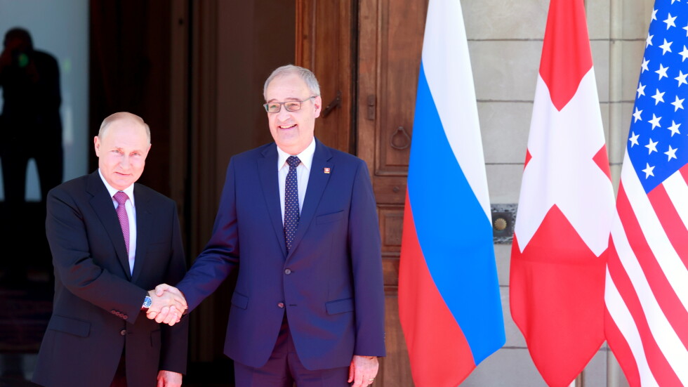 Путин и Байдън вече са в Женева (ВИДЕО)