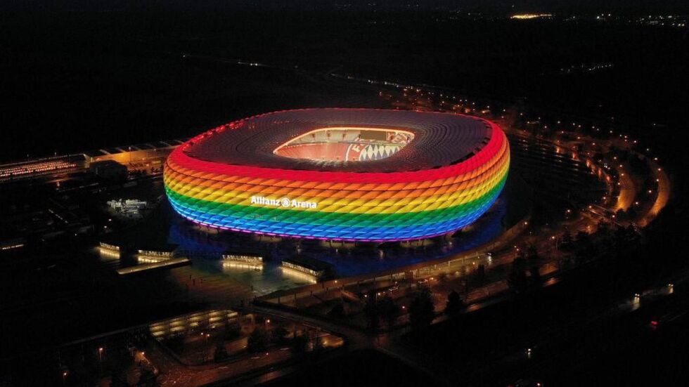 УЕФА не разреши на германците да "боядисат" стадиона в Мюнхен в цветовете на дъгата
