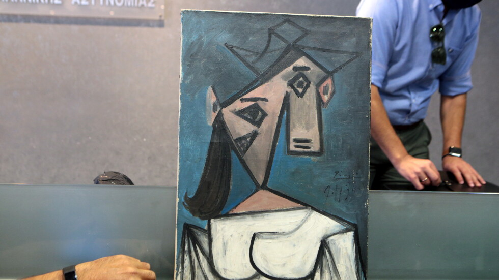 Открадната картина на Пикасо беше открита в Гърция