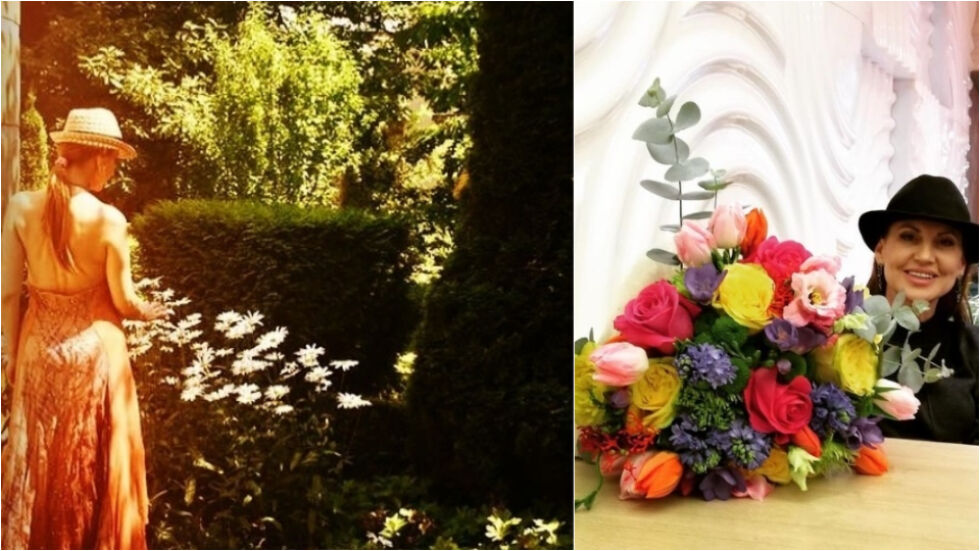 Какви цветя цъфтят в градината на Илиана Раева?