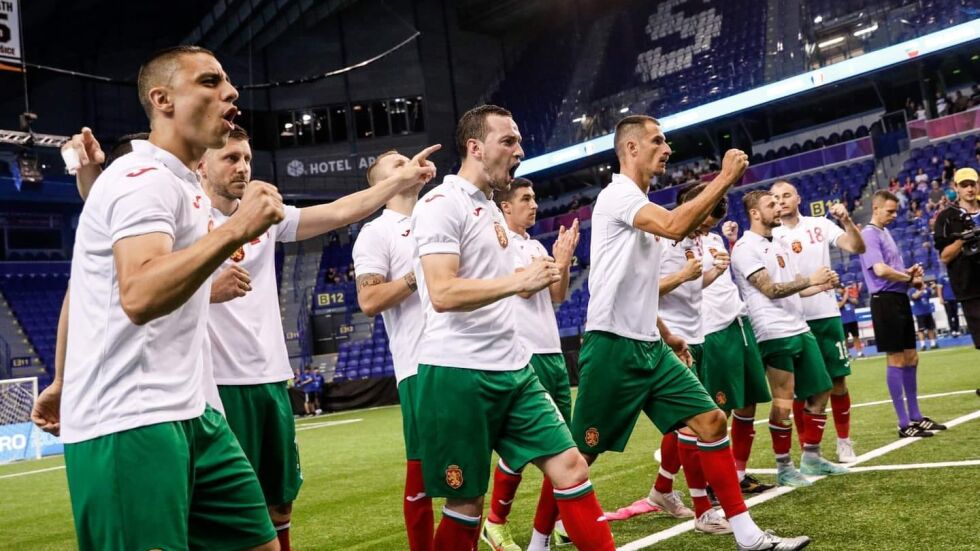 България е трета в Европа на мини футбол!