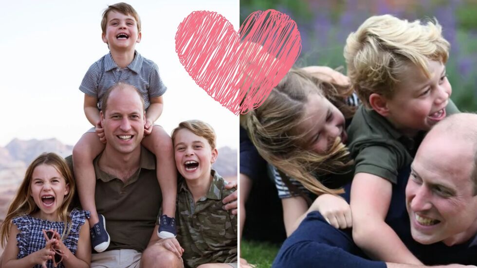 Да си татко е повече, отколкото да си принц – вижте снимките на принц Уилям с децата му
