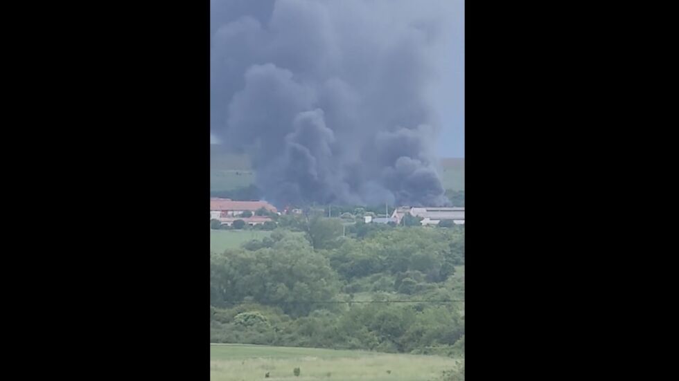 Пожар в село Храбърско