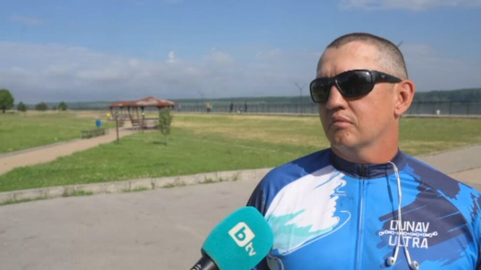 От Видин до Дуранкулак: Незрящ мъж изминава 740 км по Дунав