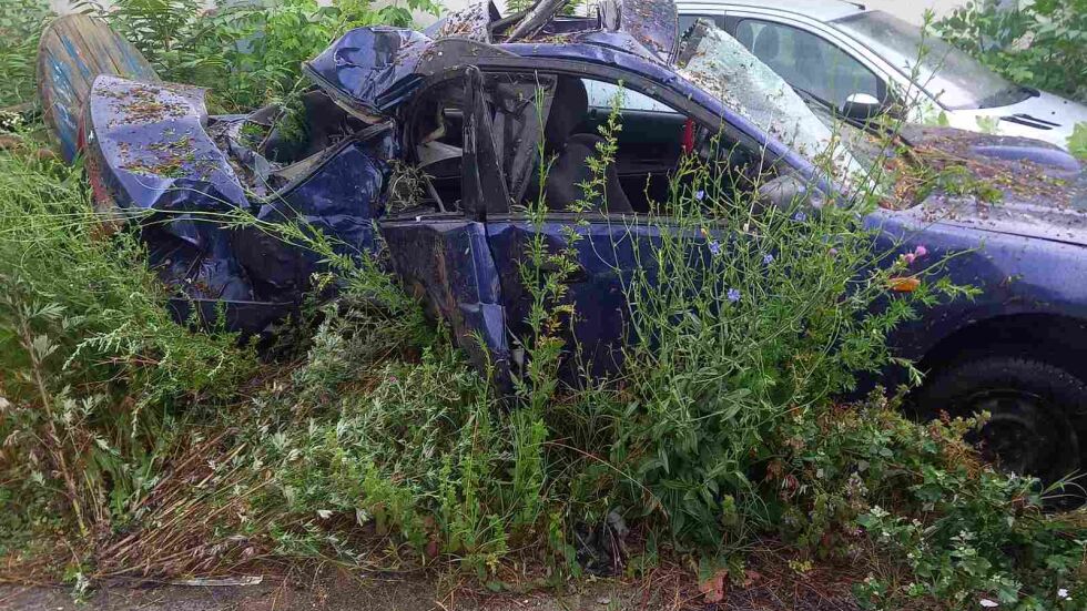 Кола със 7 деца катастрофира край Козлодуй, две са загинали (СНИМКИ)