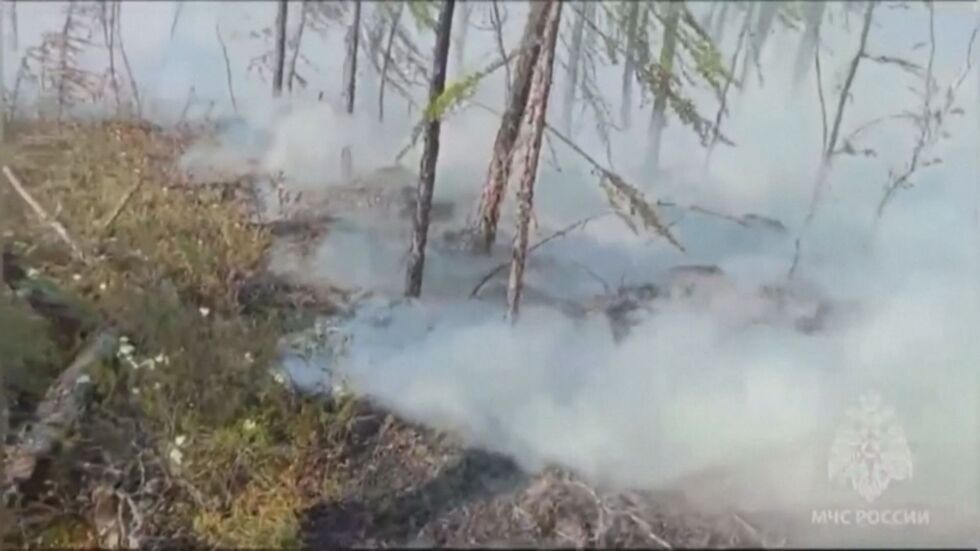  Северният полярен кръг гори: Пожарите там стават все по-чести 