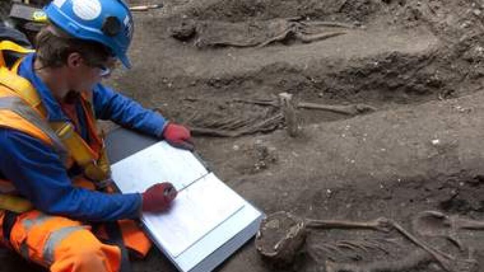 Гробище на Бубонната чума от ХІV век е открито в Лондон