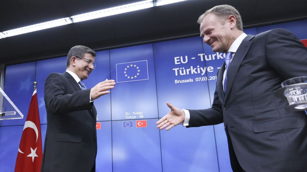 ЕС и Турция се разбраха по основните принципи за разрешаване на кризата с бежанците