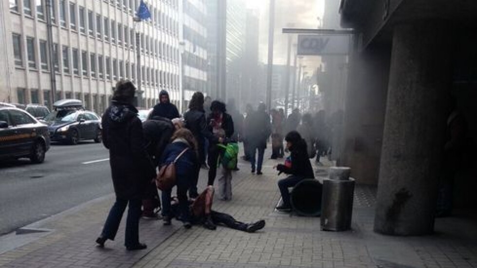 Експлозия разтърси и метростанция в Брюксел, 20 души загинаха 