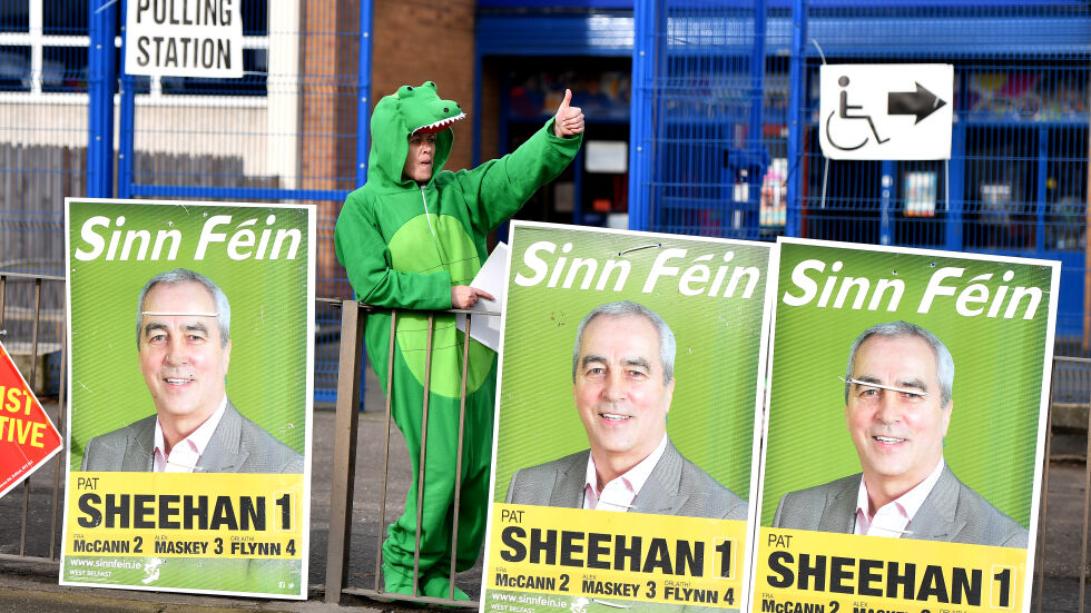 Политическото крило на ИРА на крачка от изборна победа