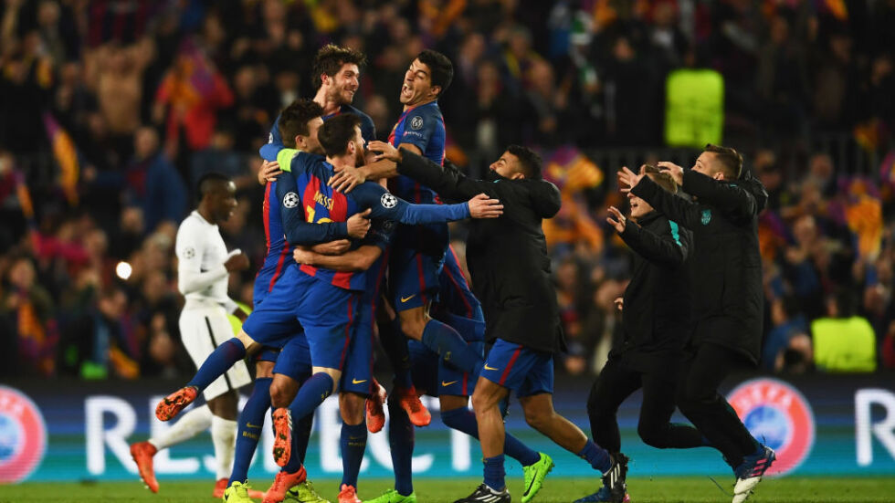 "Барселона" измъкна победата срещу "Валенсия"
