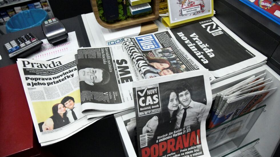 Арестуваха 8 души за убийството на словашкия журналист Ян Куцияк 