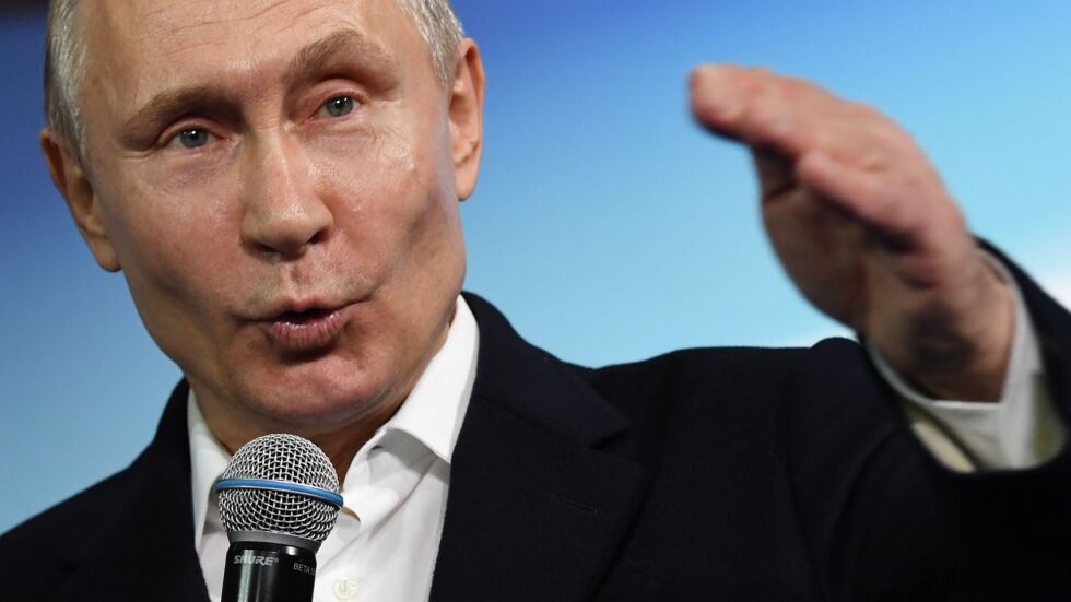 Владимир Путин печели президентските избори с над 76%
