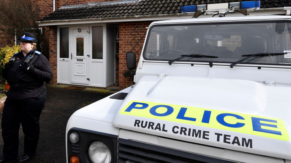 Британската полиция е открила малка бутилка с "Новичок"