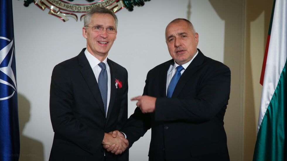Борисов до Столтенберг: България не е „троянски кон” на Русия, а най-дисциплиниран член на НАТО