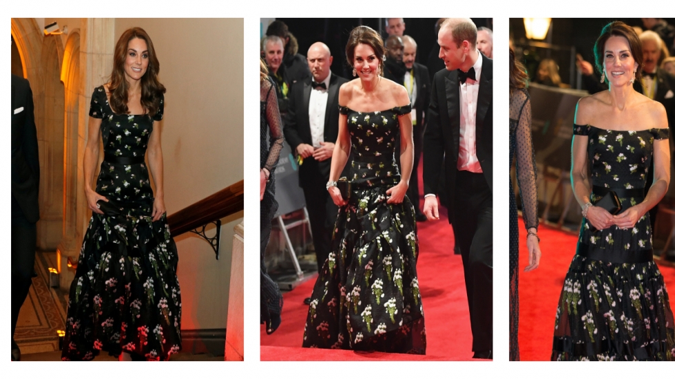 Кейт Мидълтън показа как 1 рокля може да изглежда фантастично в 2 различни визии