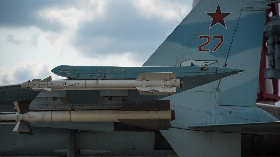 Руски изтребител Су-27 е изчезнал от радарите над Черно море