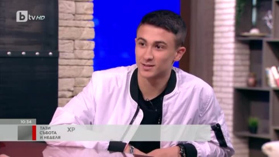 18-годишният рапър, който впечатли Ицо Хазарта в „България търси талант“, сам се е записал на уроци по пеене