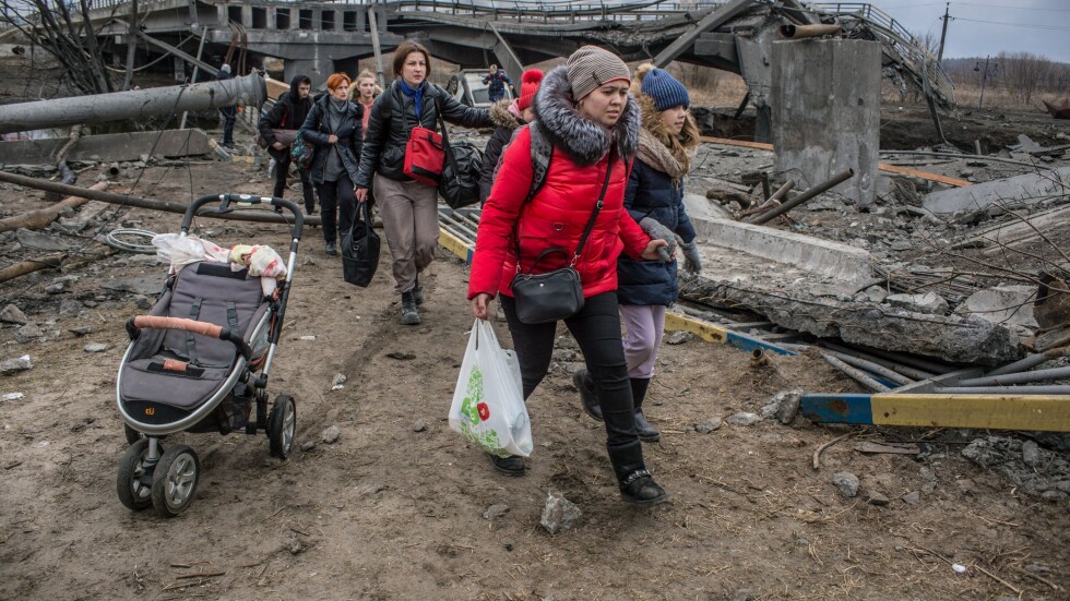 Вече над 1,7 млн. са бежанците от Украйна