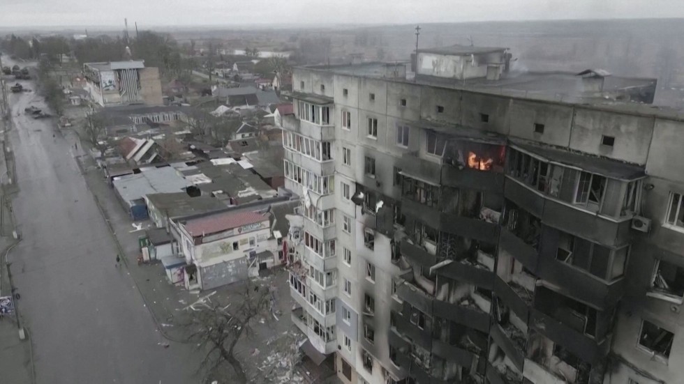 Разрушенията на войната: Над 900 селища в Украйна са без ток