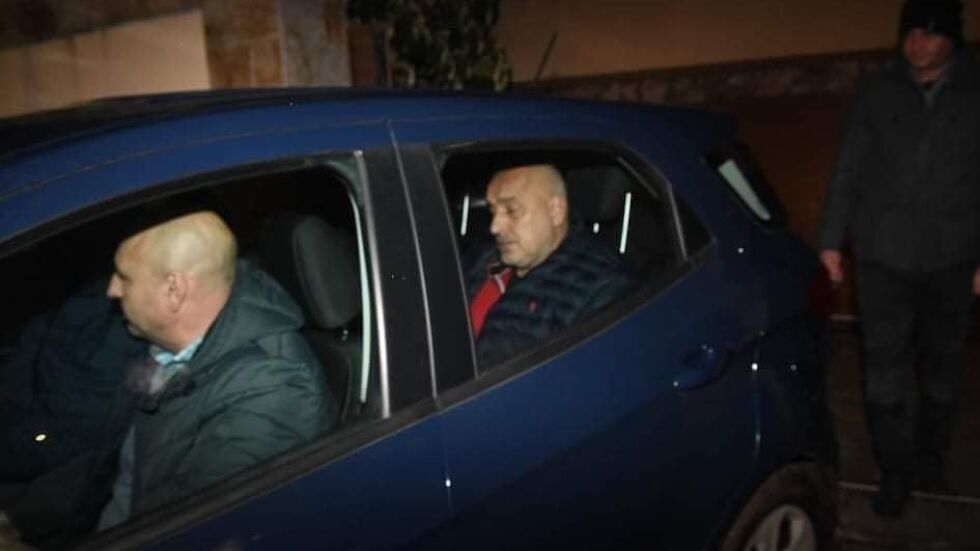 Изведоха Борисов, вероятно ще влезе в ареста