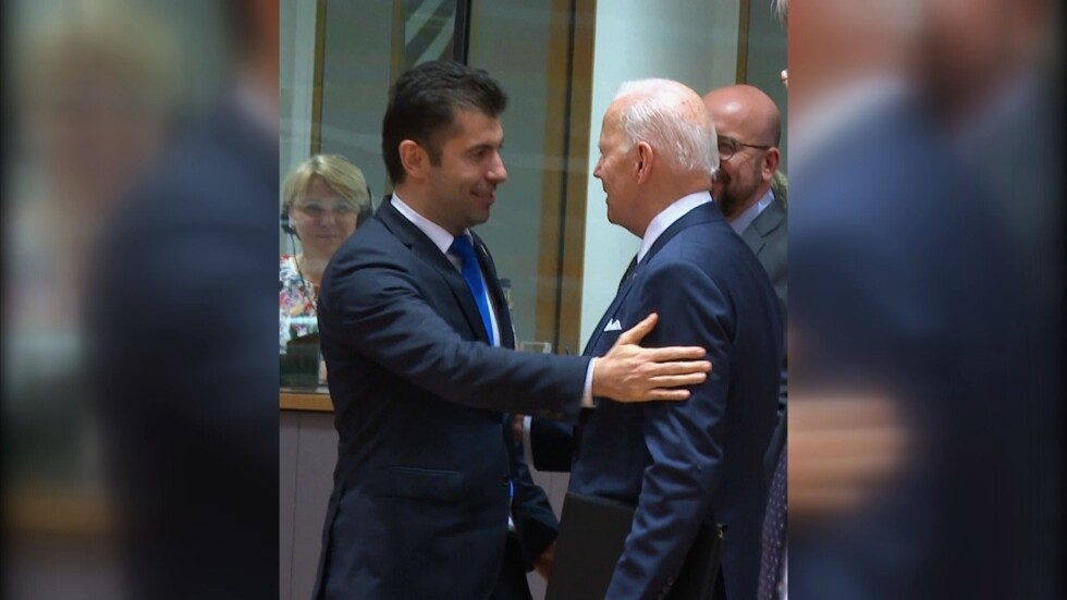 Кирил Петков участва в среща на евролидерите с президента Джо Байдън