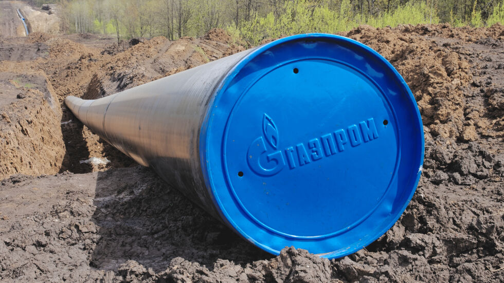 "Газпром" доставя по-малко газ за Европа в сряда 