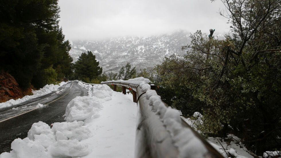 Сняг, ветрове и свлачища на Майорка, температурите в Испания паднаха до -16° (ВИДЕО)