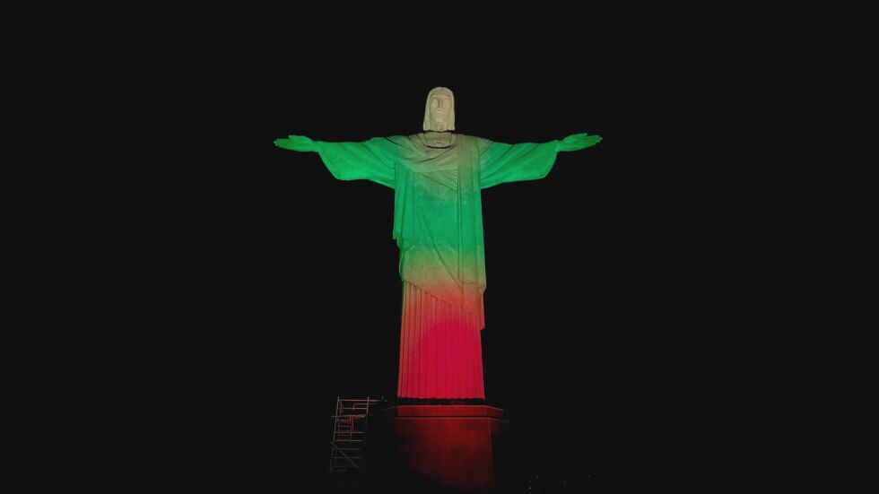 За 3 март: Статуята на Христос в Рио де Жанейро ще грее с цветовете на българското знаме