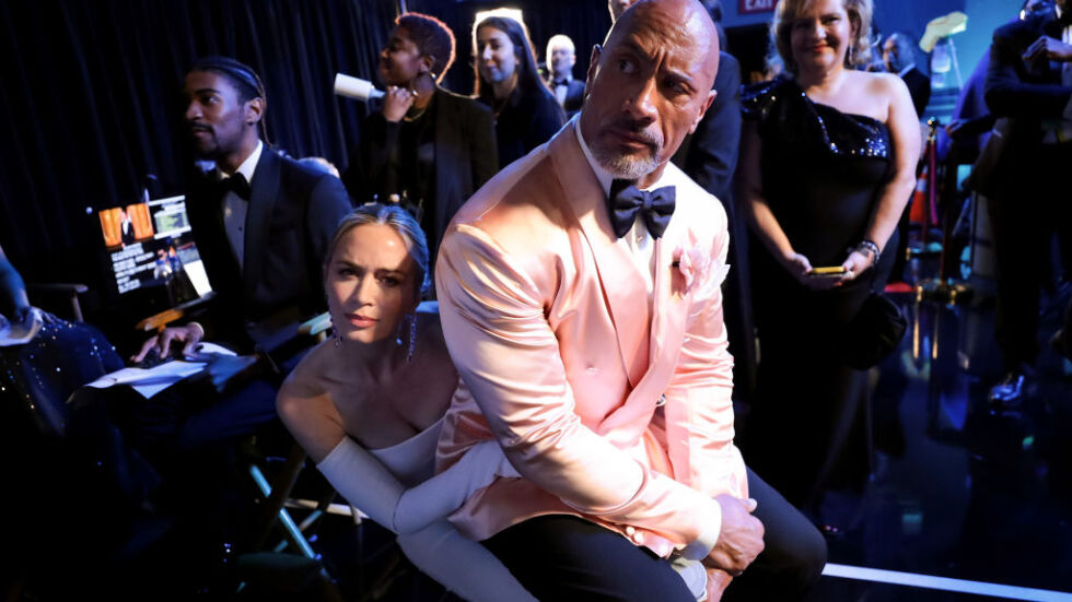 На Оскарите - Скалата седна върху жена. Защо го направи?