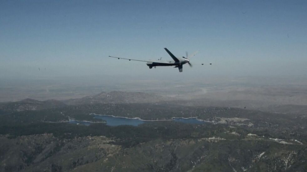 Израелските ВВС свалиха дрон, навлязъл от Сирия