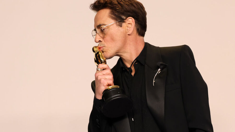 Робърт Дауни-Джуниър взе "Оскар": Благодаря на ужасното си детство! 