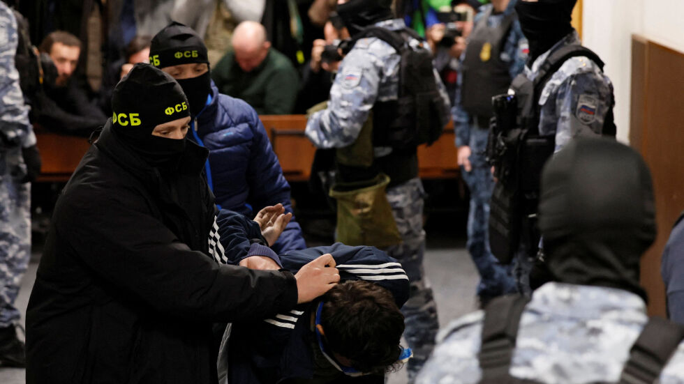 Атентатът в Москва: Повдигнаха обвинения на четирима (СНИМКИ)
