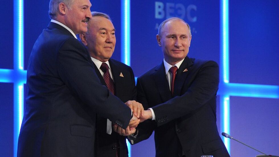 Путин, Назарбаев и Лукашенко дадоха началото на Евразийския съюз