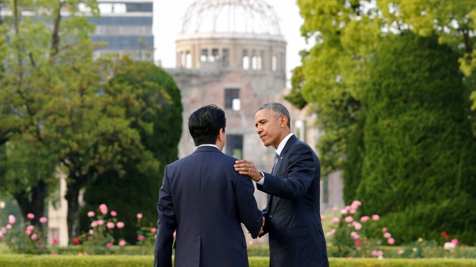 Американски президент за първи път в Хирошима (ГАЛЕРИЯ и ВИДЕО)