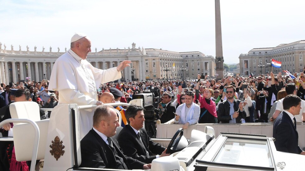 Папа Франциск: Не използвайте думата "майка" за бомба 