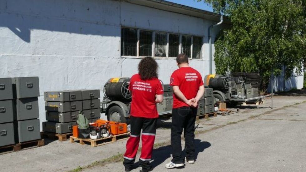 Швейцария дари техника за доброволните противопожарни отряди у нас (СНИМКИ)