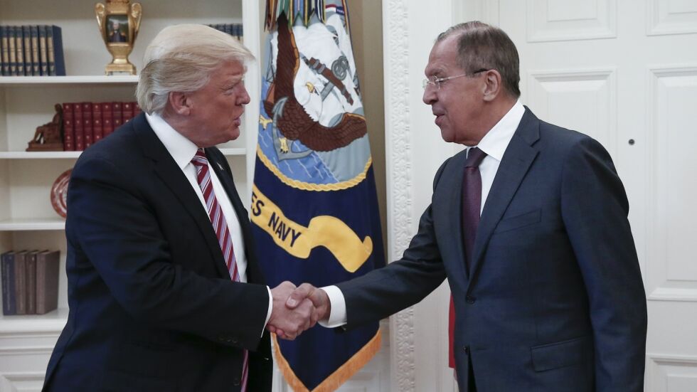 Напрежение между САЩ и Русия заради снимките от срещата на Тръмп и Лавров
