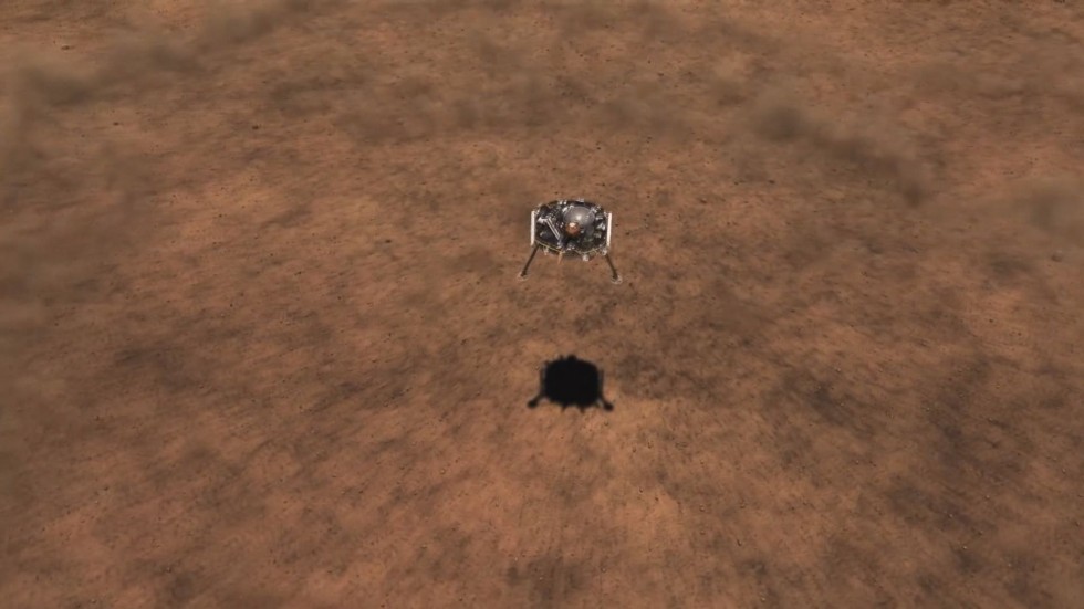„ИнСайт” кацна на Марс (ВИДЕО)