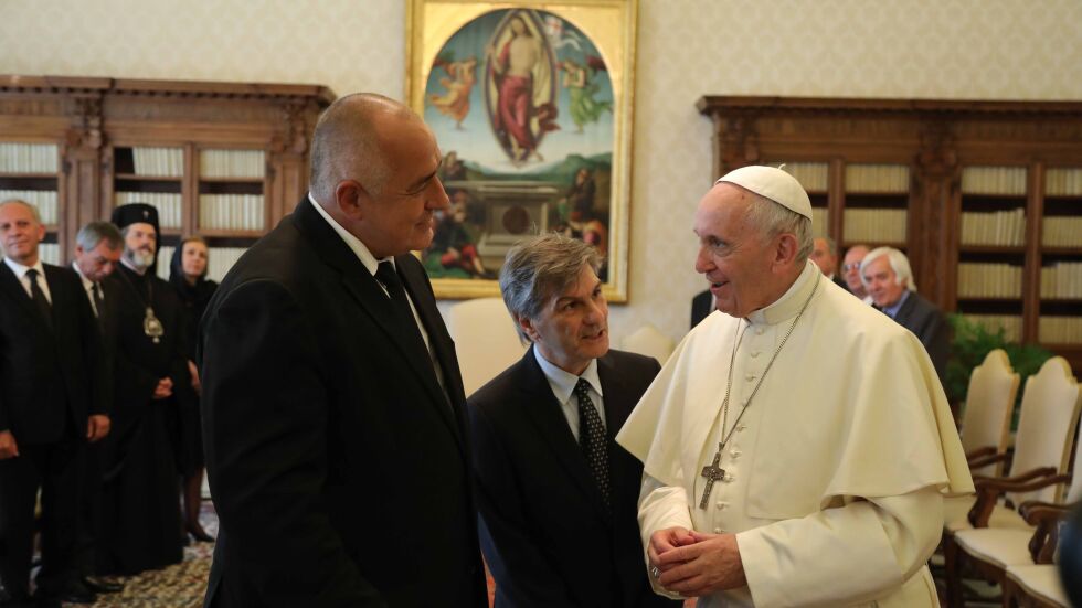 Борисов покани папа Франциск в България (ОБНОВЕНА)