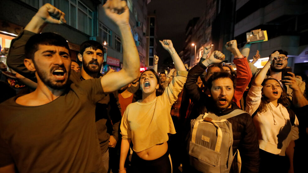 Протести в Турция след решението за отмяна на вота за кмет на Истанбул
