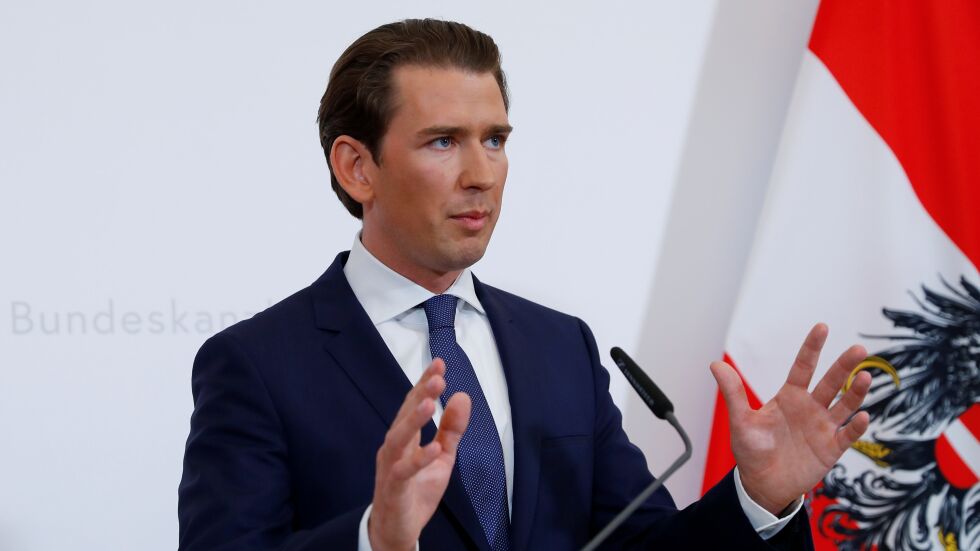 След корупционния скандал в Австрия: Канцлерът Курц поиска предсрочни избори